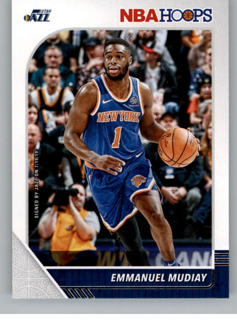 2019-20 Panini Hoops #124 Emmanuel Mudiay  Utah Jazz  V89559 Image 1