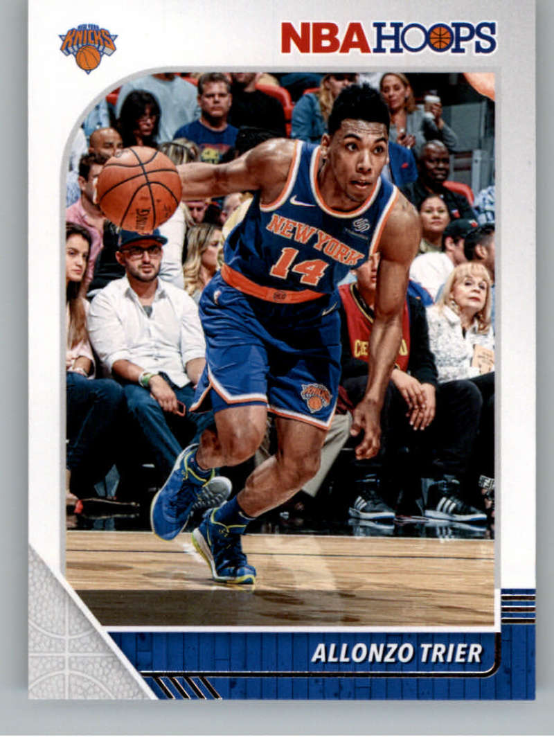 2019-20 Panini Hoops #128 Allonzo Trier  New York Knicks  V89565 Image 1