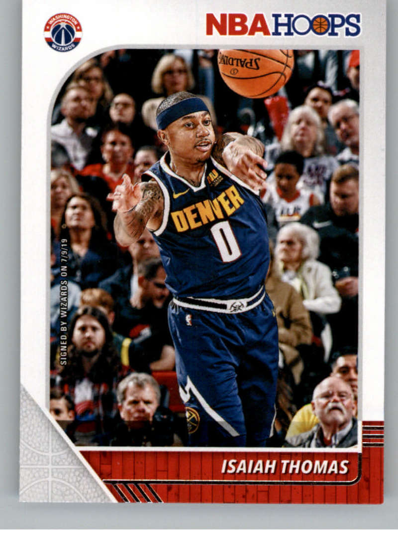 2019-20 Panini Hoops #154 Isaiah Thomas  Washington Wizards  V89584 Image 1