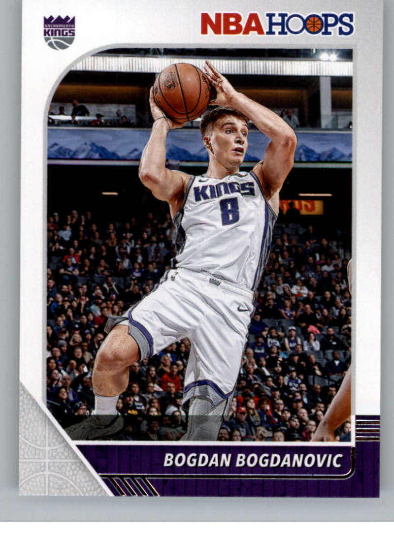2019-20 Panini Hoops #168 Bogdan Bogdanovic  Sacramento Kings  V89595 Image 1