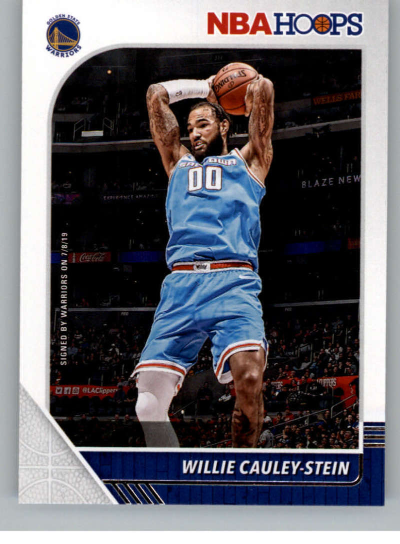 2019-20 Panini Hoops #169 Willie Cauley-Stein  Golden State Warriors  V89597 Image 1