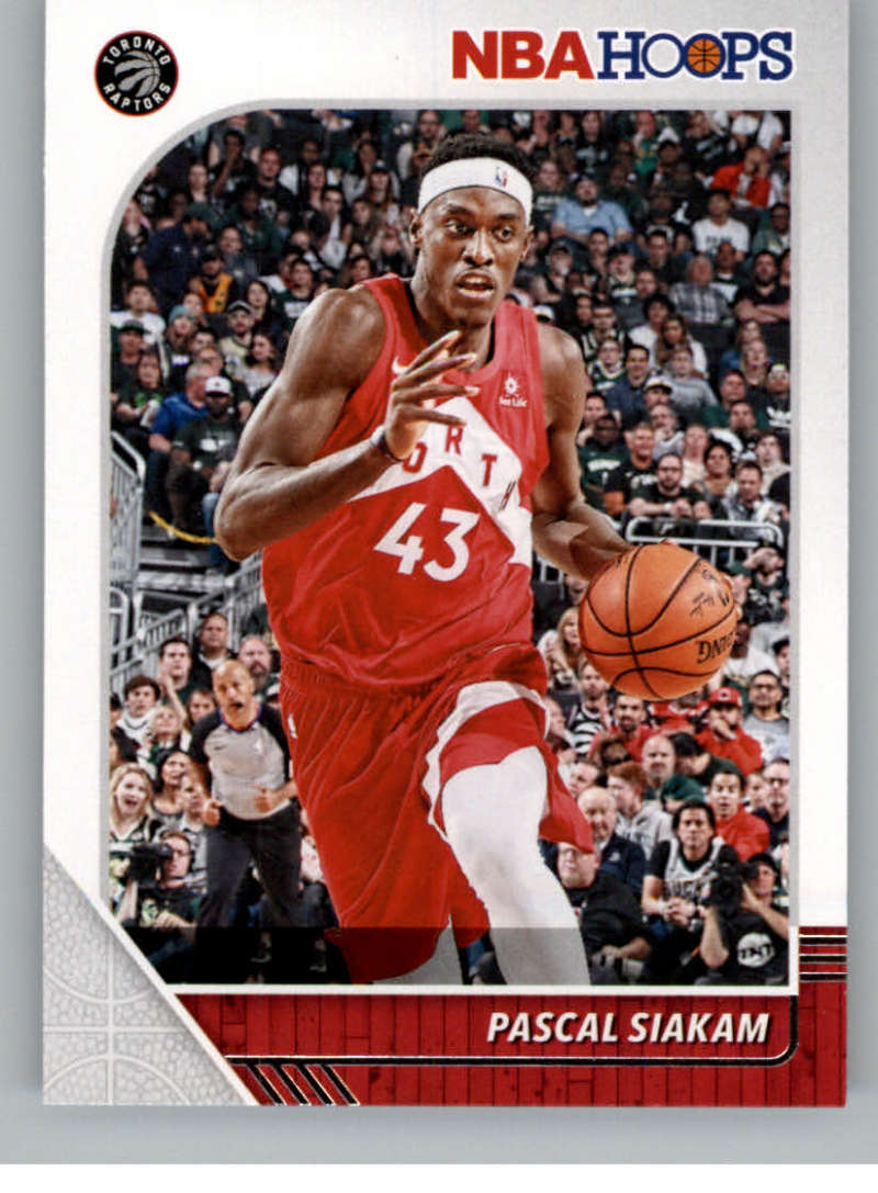 2019-20 Panini Hoops #182 Pascal Siakam  Toronto Raptors  V89607 Image 1
