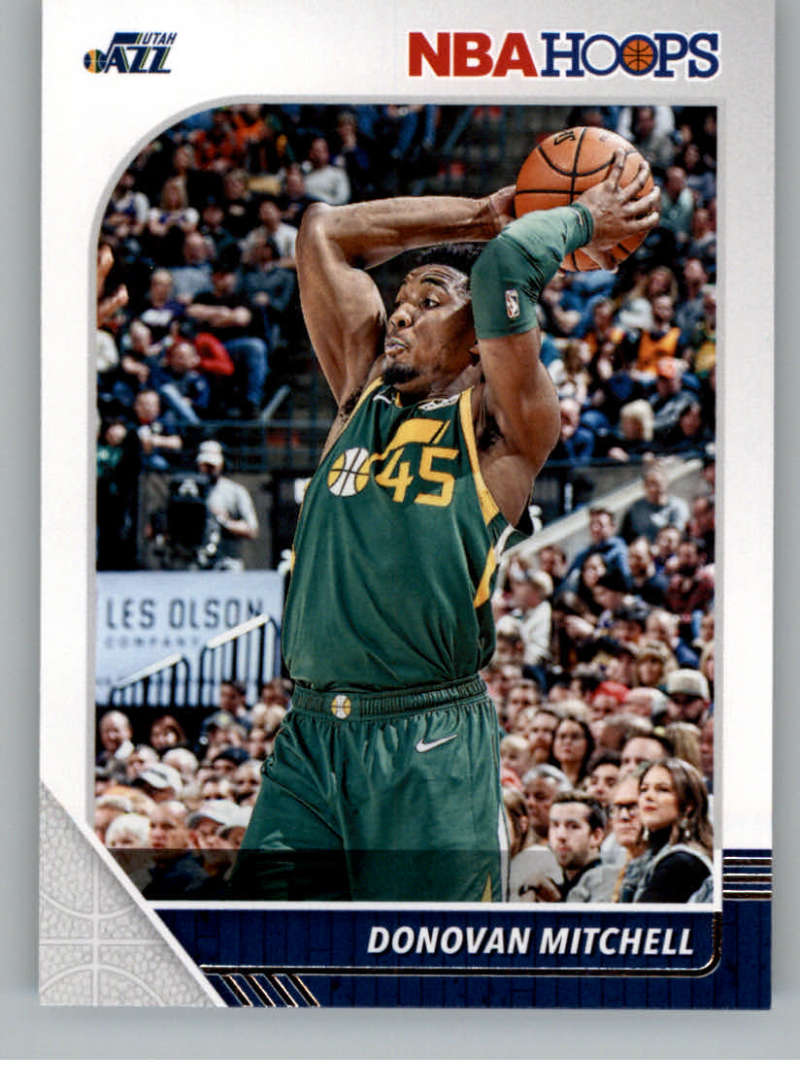 2019-20 Panini Hoops #185 Donovan Mitchell  Utah Jazz  V89611 Image 1