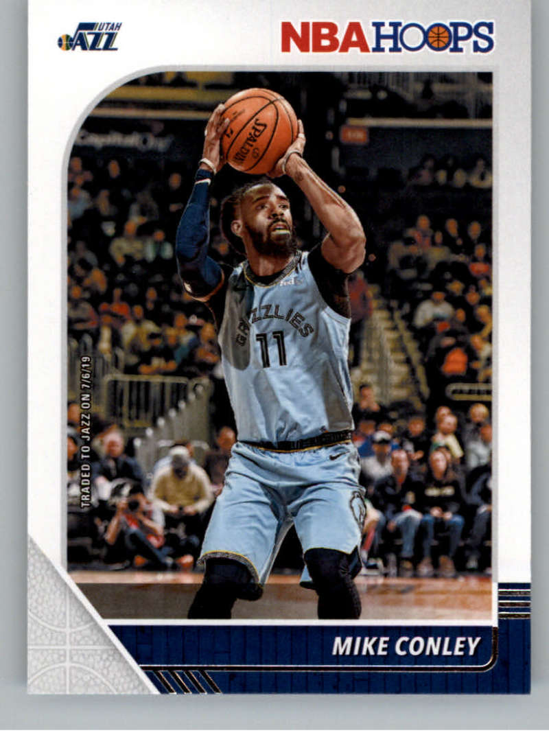 2019-20 Panini Hoops #186 Mike Conley  Utah Jazz  V89612 Image 1