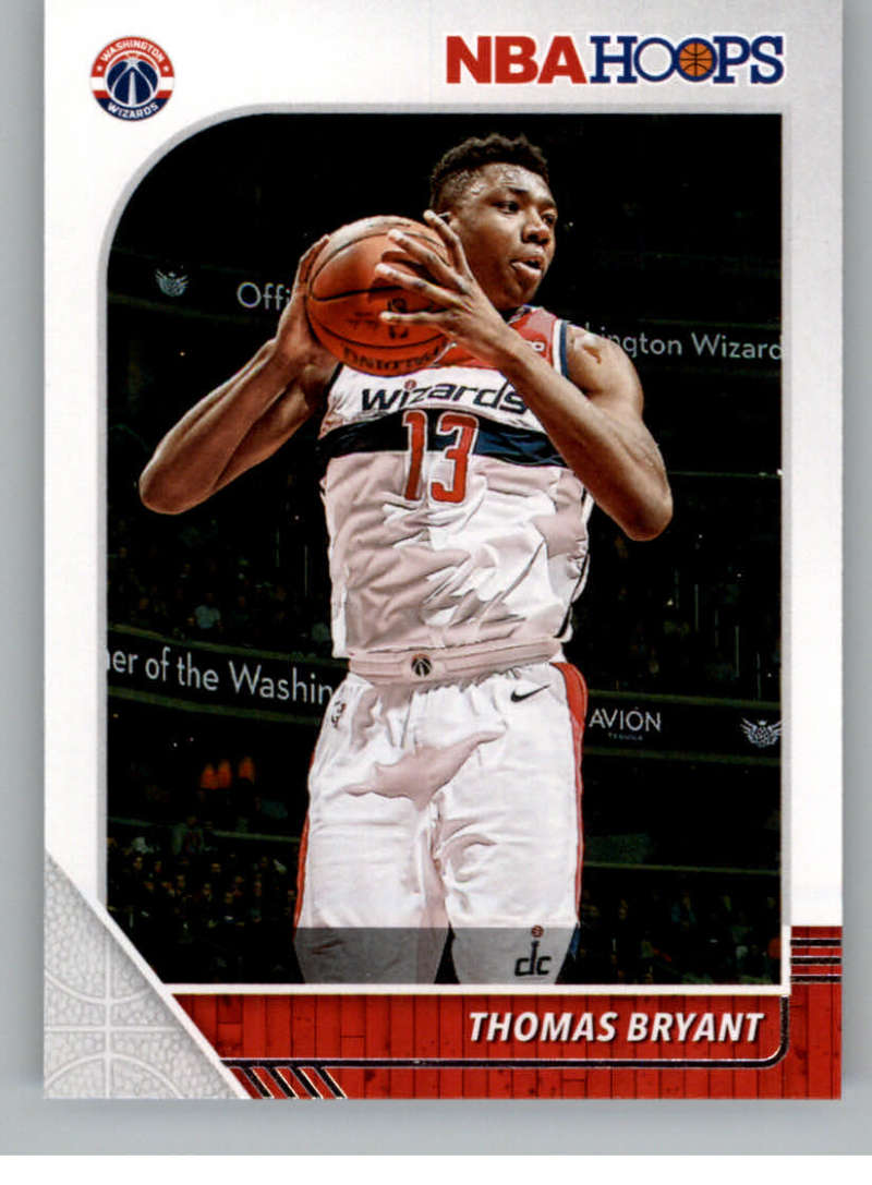 2019-20 Panini Hoops #193 Thomas Bryant  Washington Wizards  V89615 Image 1