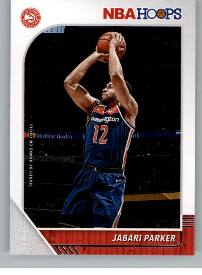 2019-20 Panini Hoops #195 Jabari Parker  Atlanta Hawks  V89616 Image 1
