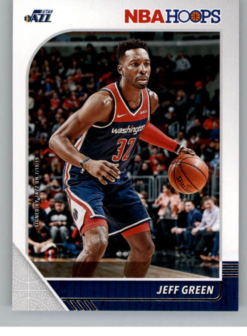 2019-20 Panini Hoops #198 Jeff Green  Utah Jazz  V89621 Image 1