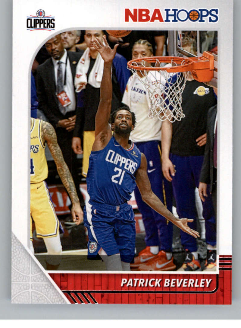 2019-20 Panini Hoops #271 Patrick Beverley  Los Angeles Clippers  V89632 Image 1