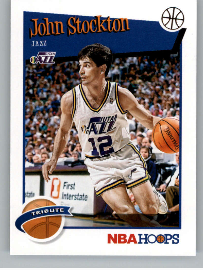 2019-20 Panini Hoops #292 John Stockton  Utah Jazz  V89645 Image 1