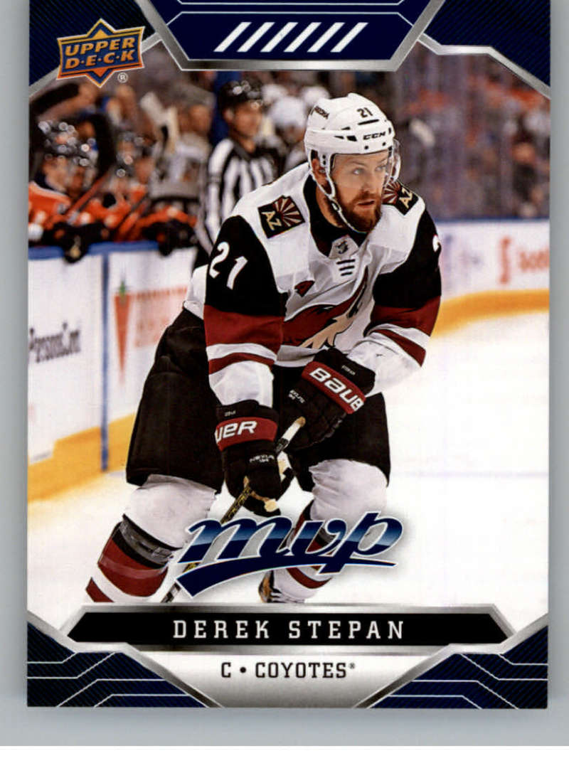 2019-20 Upper Deck MVP Blue #6 Derek Stepan  Arizona Coyotes  V93588 Image 1