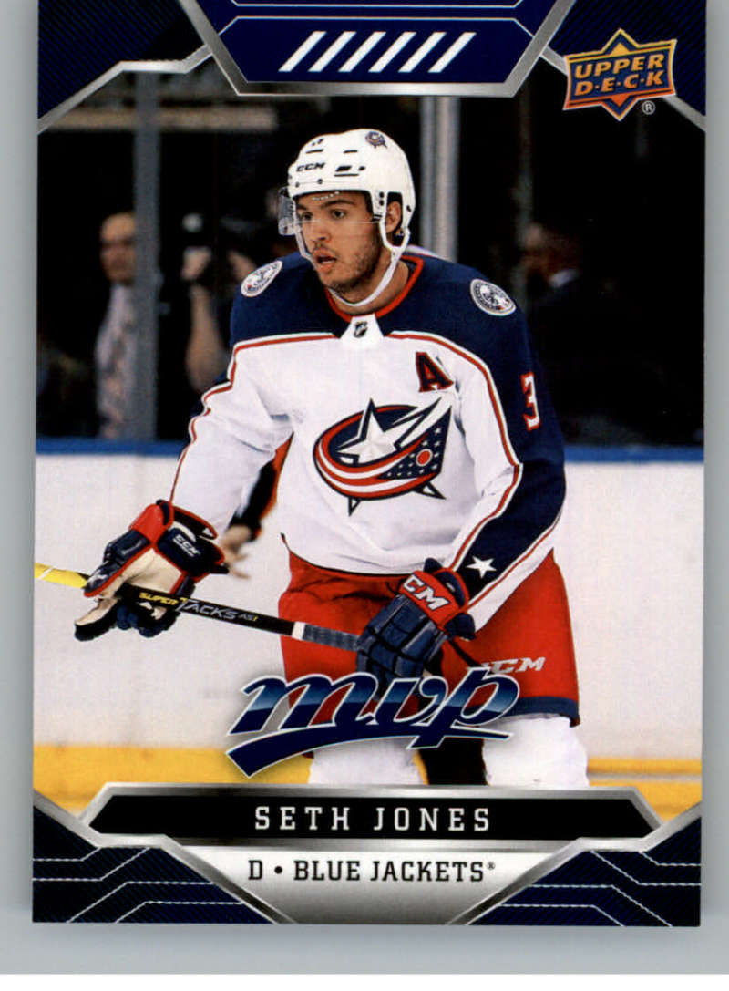 2019-20 Upper Deck MVP Blue #54 Seth Jones  Columbus Blue Jackets  V93624 Image 1