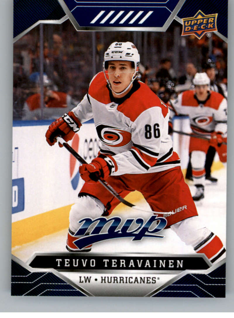 2019-20 Upper Deck MVP Blue #85 Teuvo Teravainen  Carolina Hurricanes  V93643 Image 1