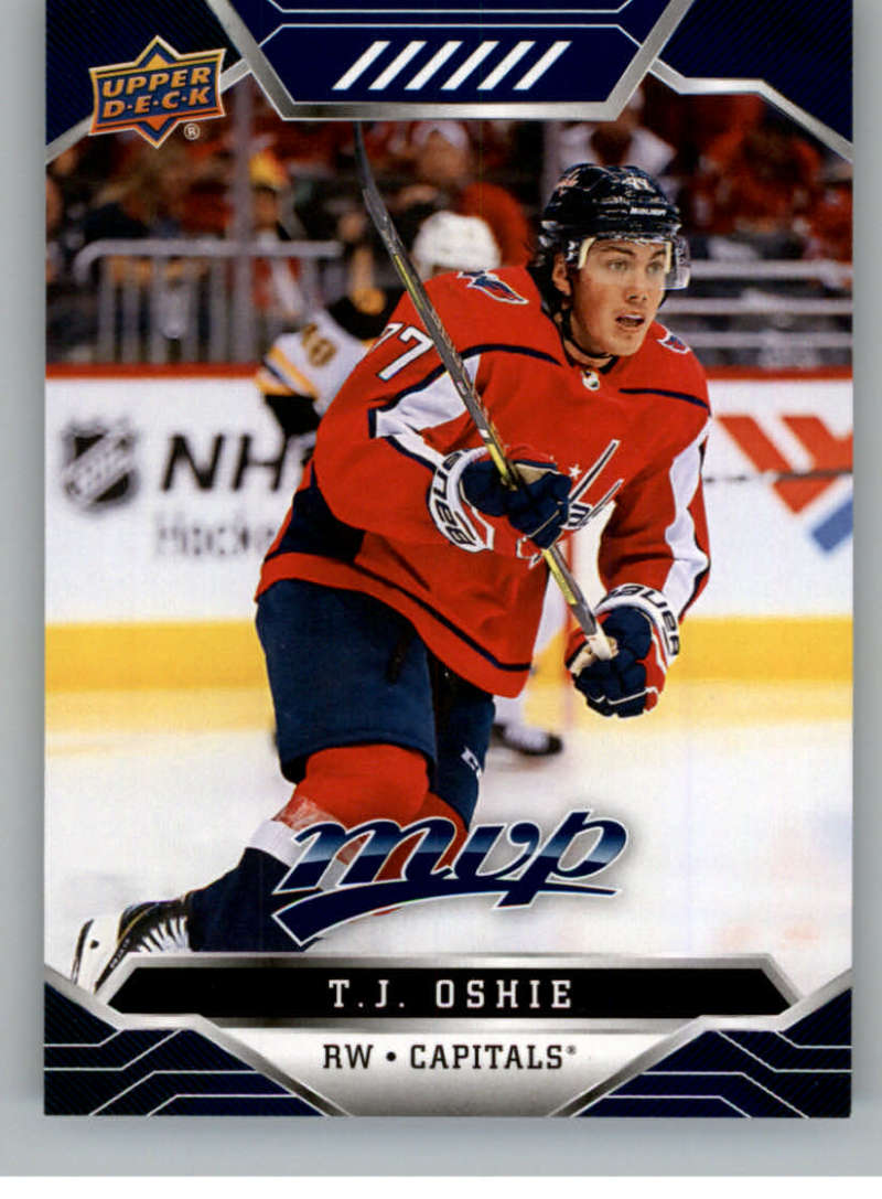 2019-20 Upper Deck MVP Blue #103 T.J. Oshie  Washington Capitals  V93659 Image 1