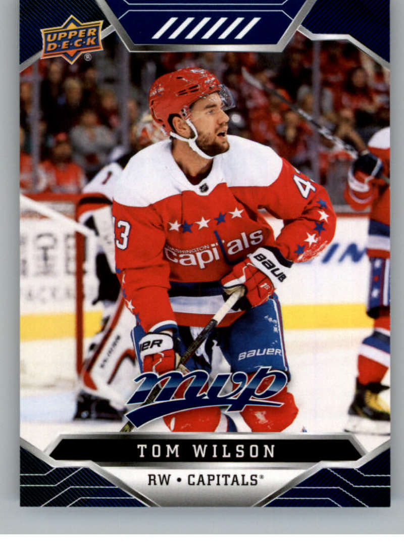2019-20 Upper Deck MVP Blue #120 Tom Wilson  Washington Capitals  V93671 Image 1