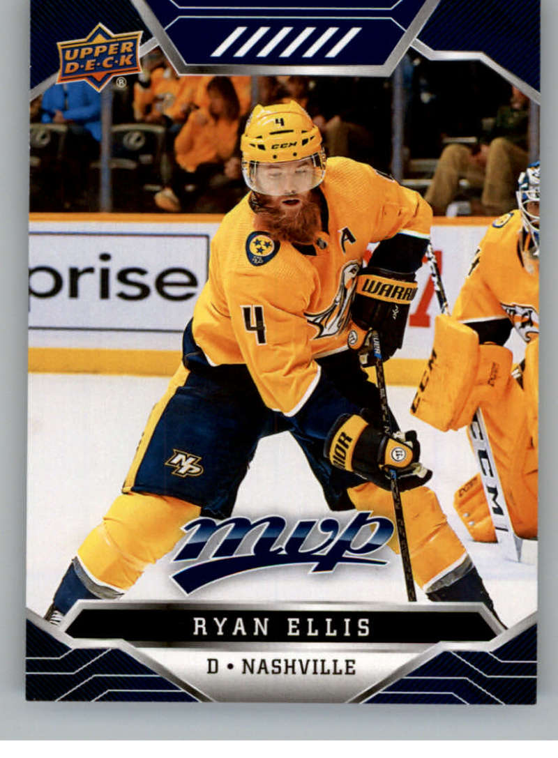 2019-20 Upper Deck MVP Blue #125 Ryan Ellis  Nashville Predators  V93676 Image 1