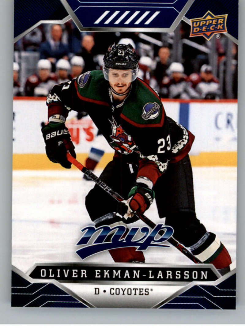 2019-20 Upper Deck MVP Blue #126 Oliver Ekman-Larsson  Arizona Coyotes  V93677 Image 1