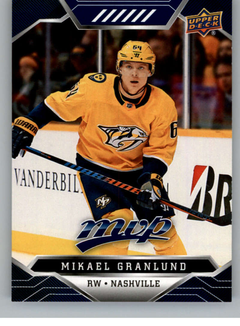 2019-20 Upper Deck MVP Blue #129 Mikael Granlund  Nashville Predators  V93679 Image 1