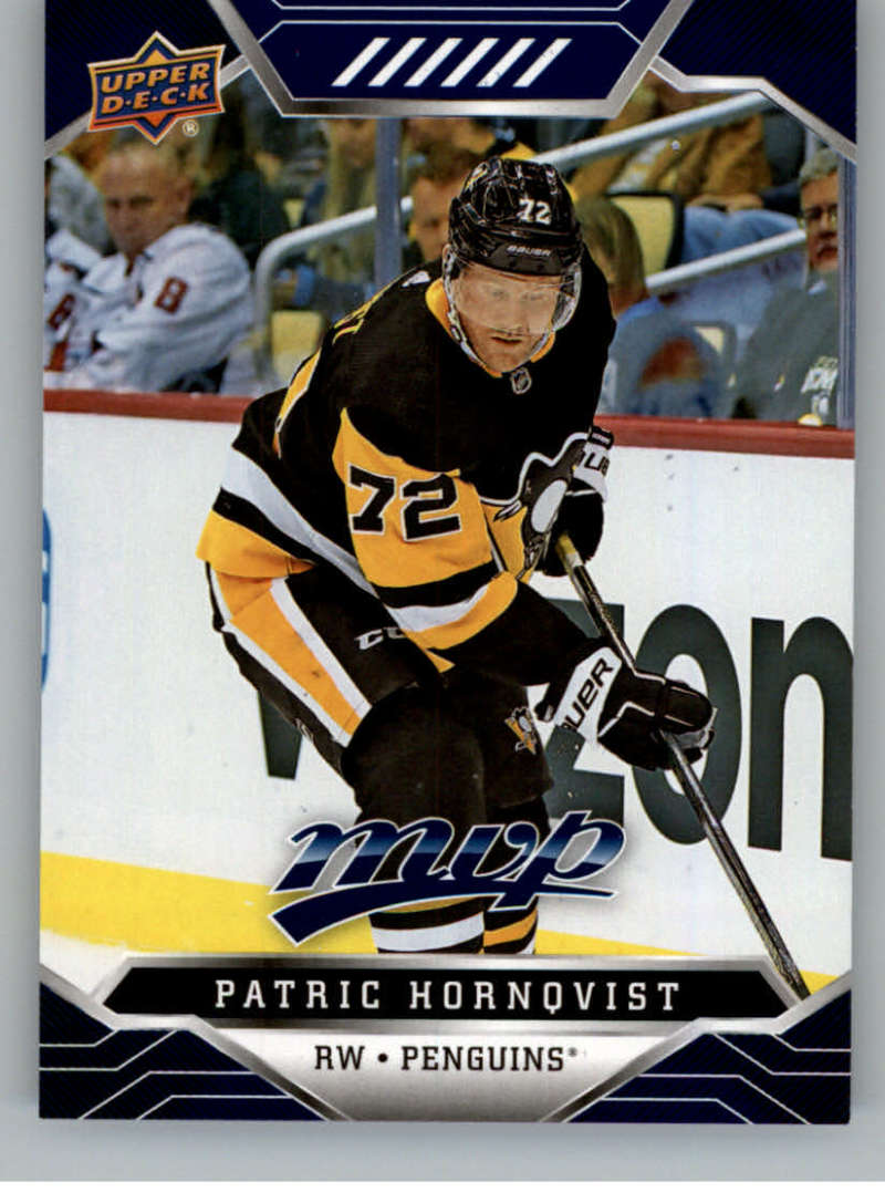 2019-20 Upper Deck MVP Blue #141 Patric Hornqvist  Pittsburgh Penguins  V93688 Image 1