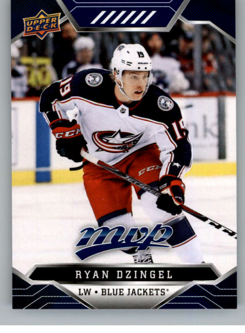 2019-20 Upper Deck MVP Blue #145 Ryan Dzingel  Columbus Blue Jackets  V93691 Image 1