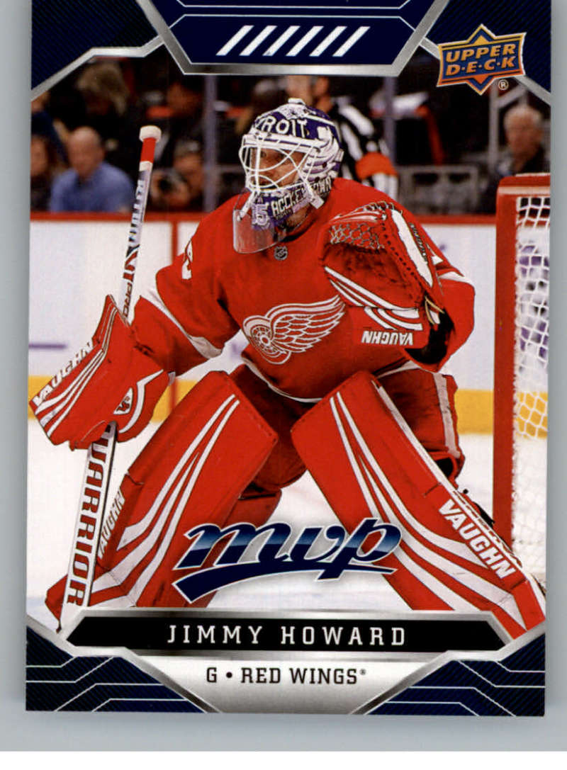 2019-20 Upper Deck MVP Blue #160 Jim Howard  Detroit Red Wings  V93702 Image 1