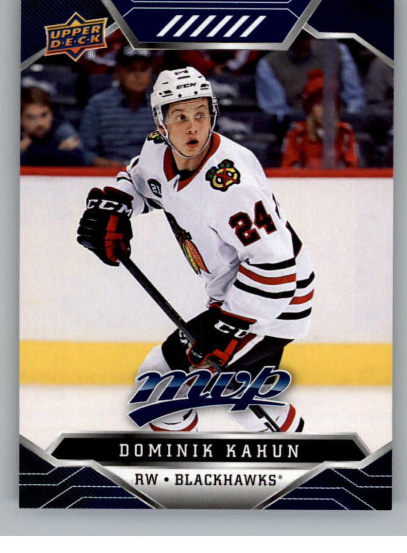 2019-20 Upper Deck MVP Blue #174 Dominik Kahun  Chicago Blackhawks  V93715 Image 1