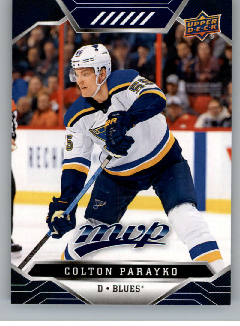 2019-20 Upper Deck MVP Blue #193 Colton Parayko  St. Louis Blues  V93726 Image 1