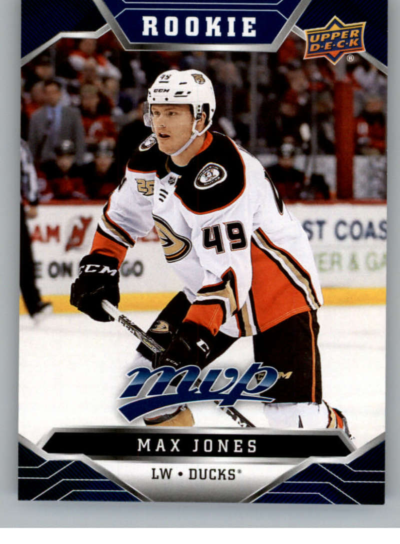 2019-20 Upper Deck MVP Blue #236 Max Jones  Anaheim Ducks  V93758 Image 1