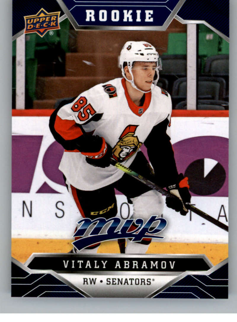 2019-20 Upper Deck MVP Blue #245 Vitaly Abramov  Ottawa Senators  V93766 Image 1