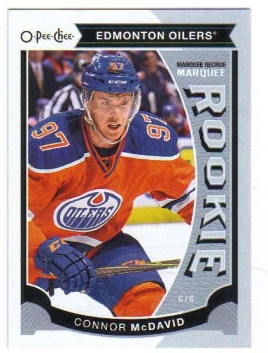 2015-16 Upper Deck O-Pee-Chee Connor McDavid Hockey NHL RC Rookie Oilers