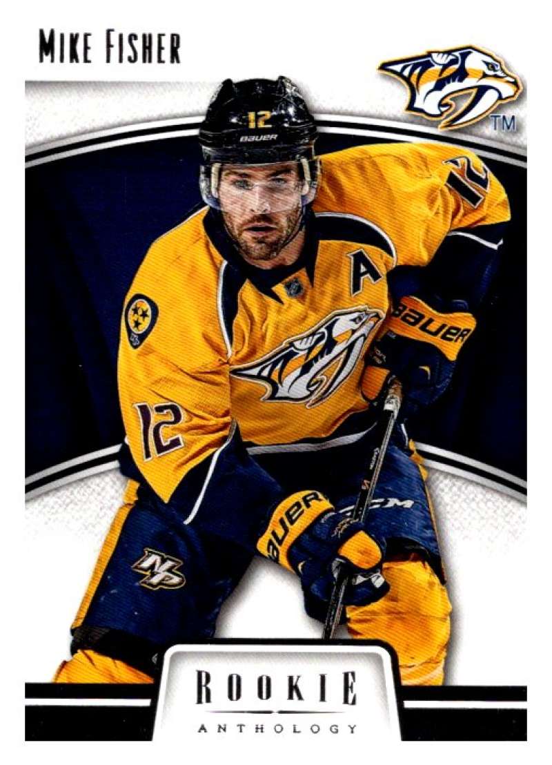 2013-14 Panini Rookie Anthology #52 Mike Fisher  Nashville Predators  V92931 Image 1