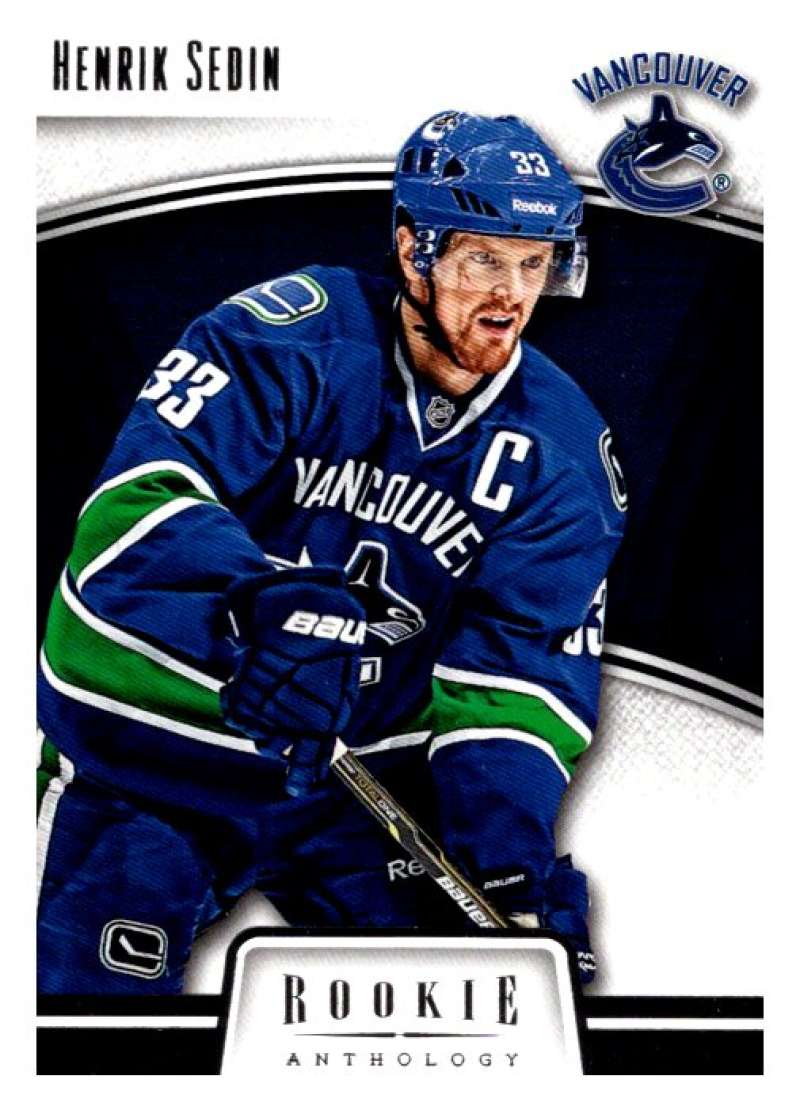2013-14 Panini Rookie Anthology #94 Henrik Sedin  Vancouver Canucks  V92941 Image 1