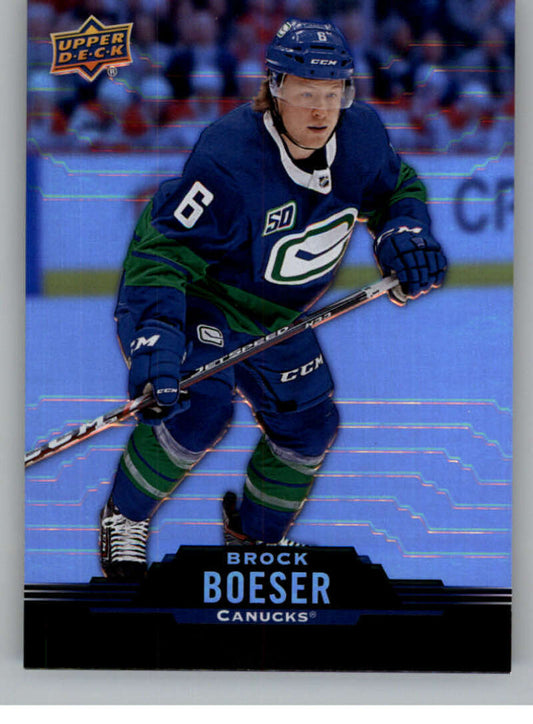 2020-21 Upper Deck Tim Hortons #6 Brock Boeser  Vancouver Canucks  Image 1