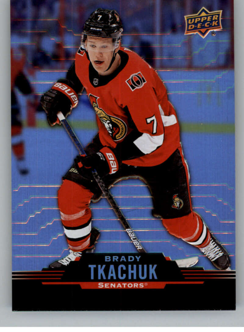 2020-21 Upper Deck Tim Hortons #7 Brady Tkachuk  Ottawa Senators  Image 1