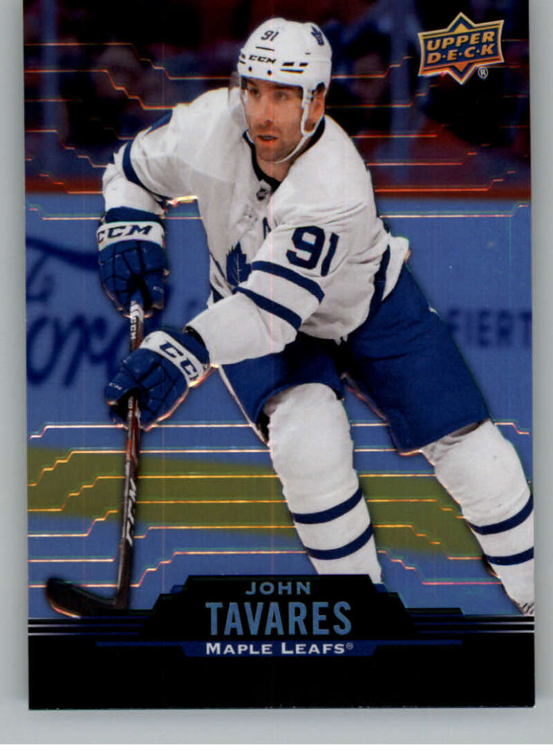 2020-21 Upper Deck Tim Hortons #91 John Tavares  Toronto Maple Leafs  Image 1