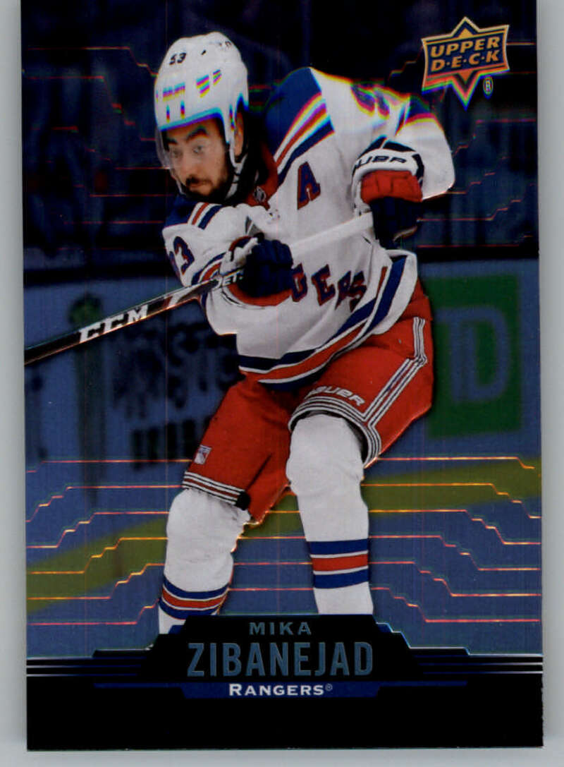 2020-21 Upper Deck Tim Hortons #94 Mika Zibanejad  New York Rangers  Image 1
