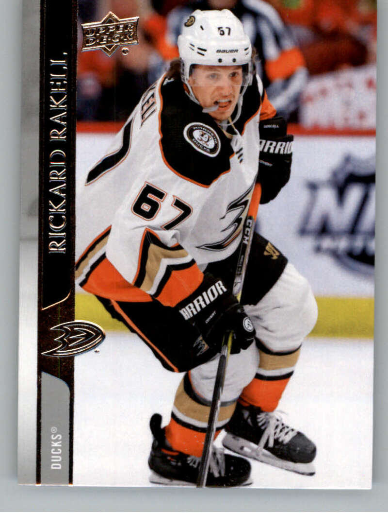 2020-21 Upper Deck Hockey #5 Rickard Rakell  Anaheim Ducks  Image 1