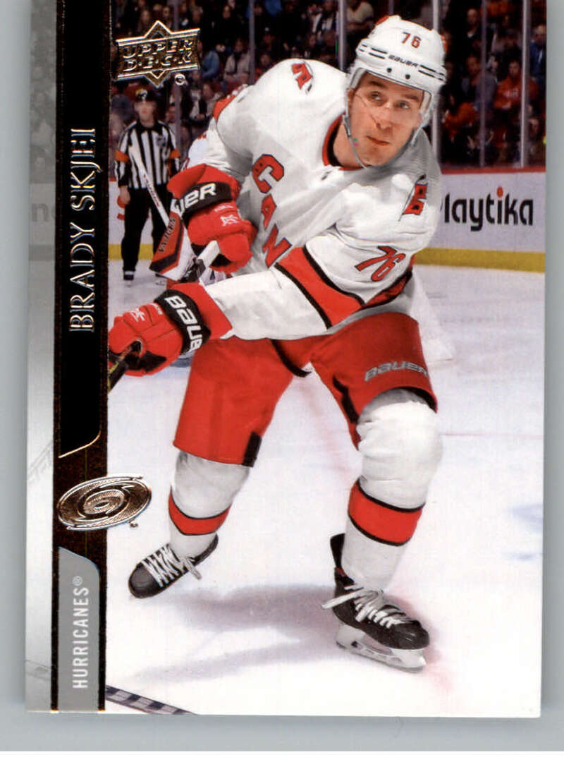 2020-21 Upper Deck Hockey #35 Brady Skjei  Carolina Hurricanes  Image 1