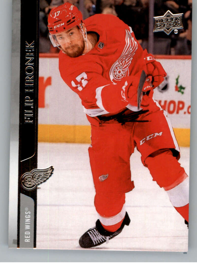 2020-21 Upper Deck Hockey #66 Filip Hronek  Detroit Red Wings  Image 1