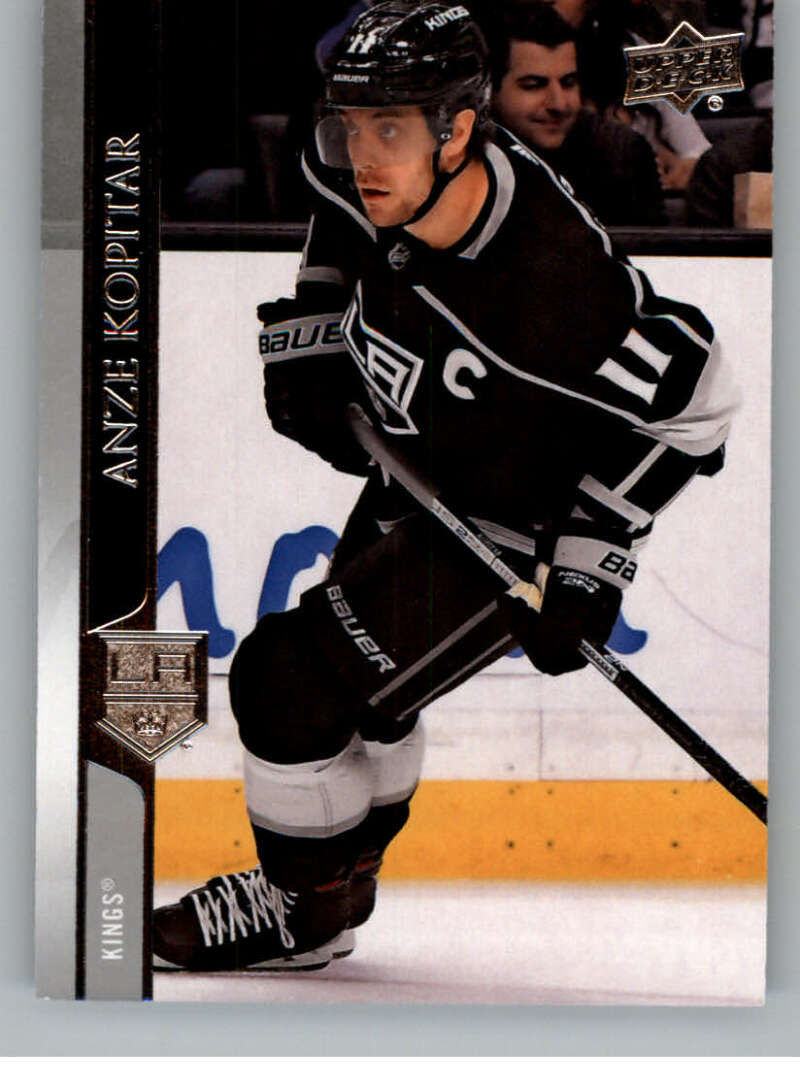 2020-21 Upper Deck Hockey #88 Anze Kopitar  Los Angeles Kings  Image 1