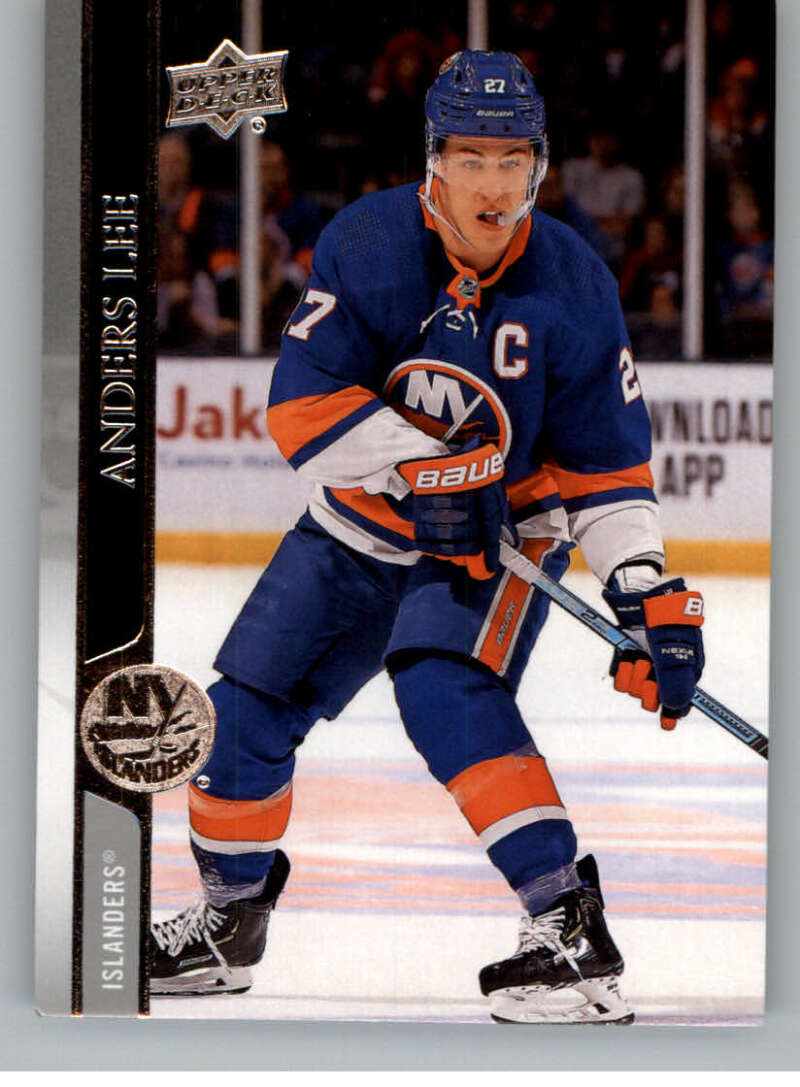 2020-21 Upper Deck Hockey #116 Anders Lee  New York Islanders  Image 1