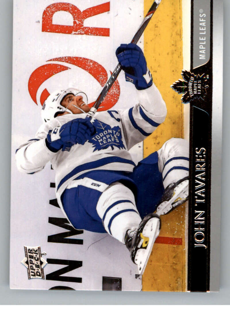 2020-21 Upper Deck Hockey #171 John Tavares  Toronto Maple Leafs  Image 1