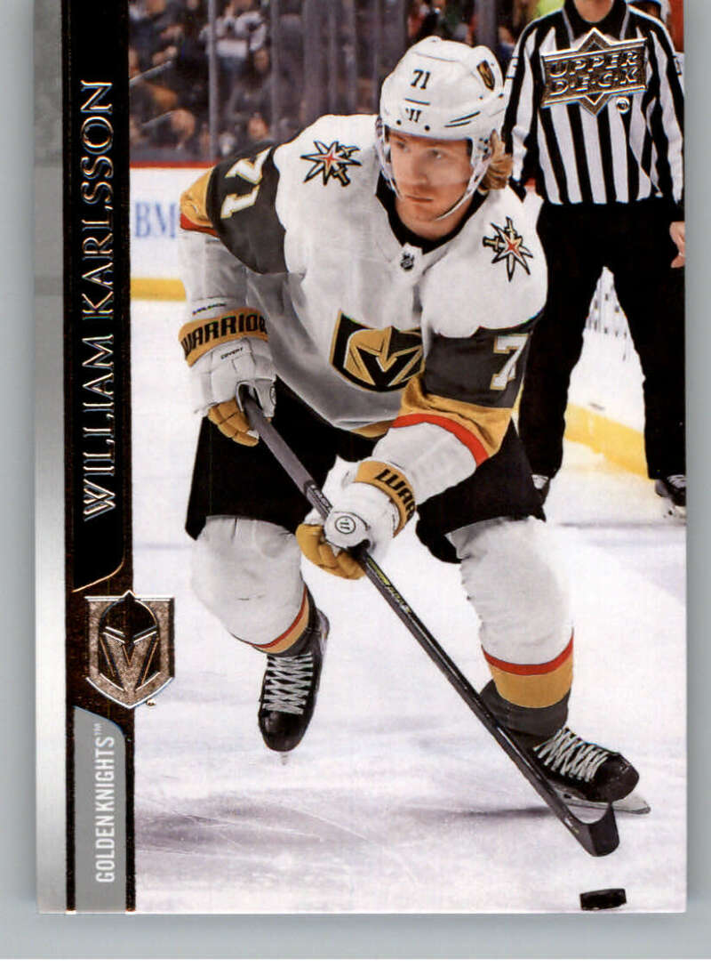 2020-21 Upper Deck Hockey #179 William Karlsson  Vegas Golden Knights  Image 1