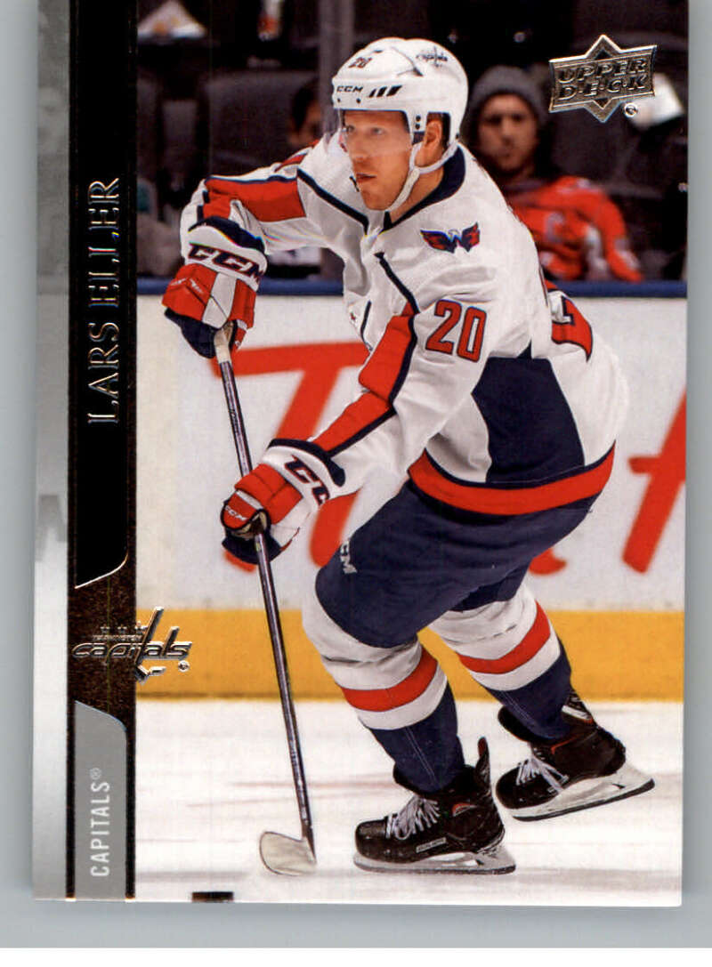 2020-21 Upper Deck Hockey #188 Lars Eller  Washington Capitals  Image 1