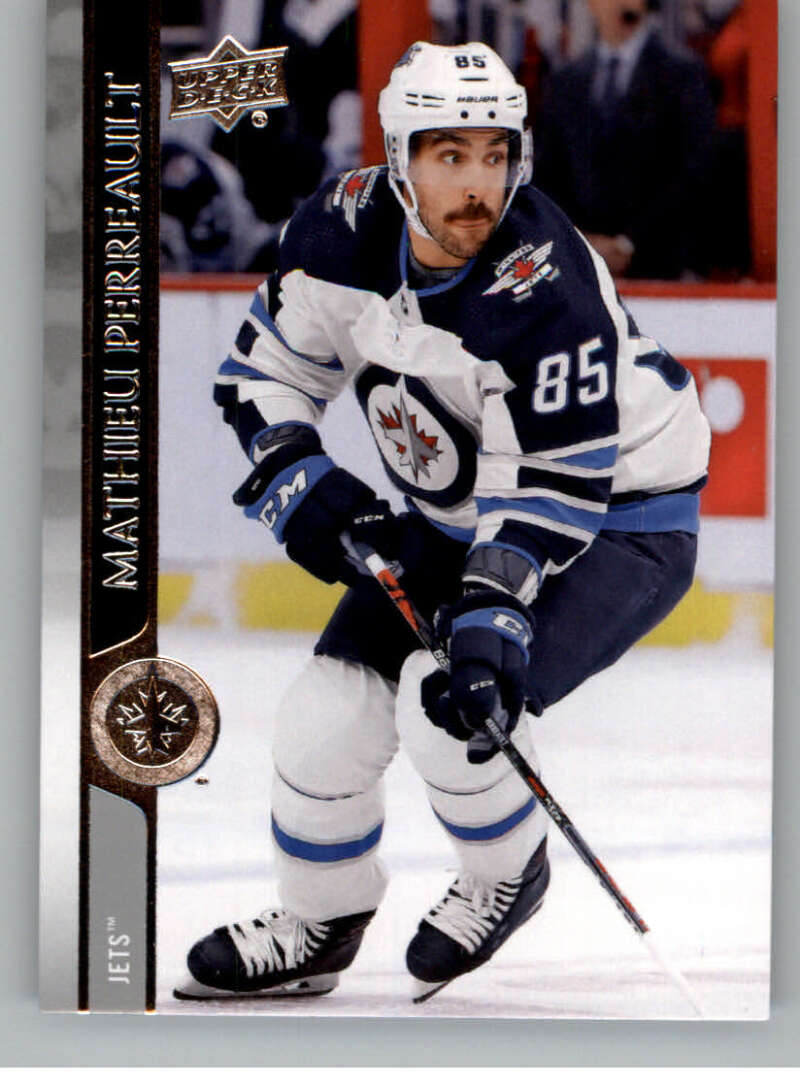 2020-21 Upper Deck Hockey #195 Mathieu Perreault  Winnipeg Jets  Image 1