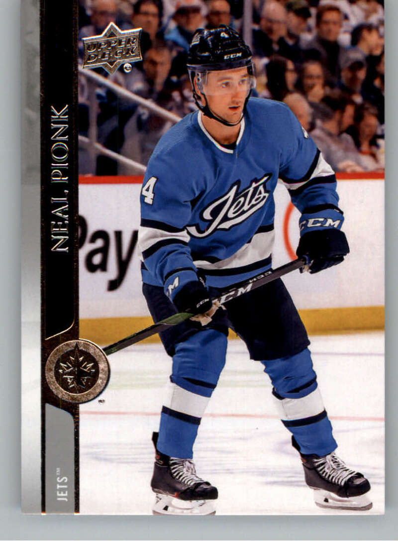 2020-21 Upper Deck Hockey #196 Neal Pionk  Winnipeg Jets  Image 1