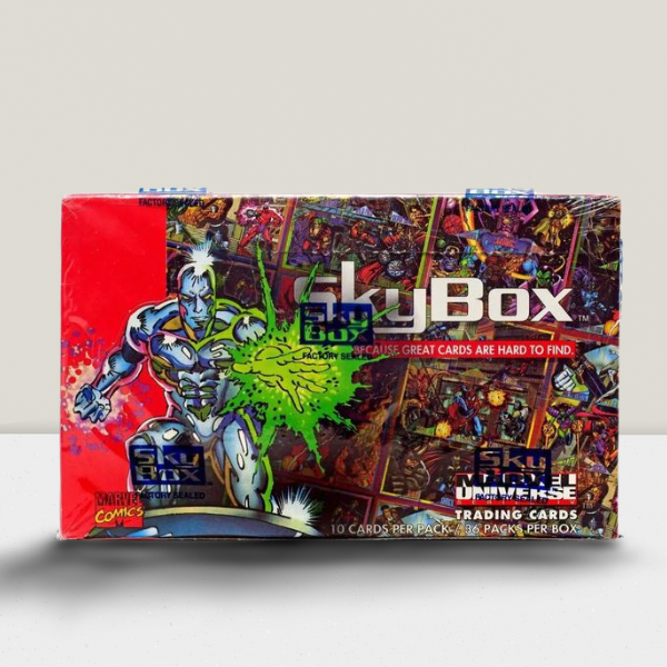 1993 Skybox Marvel Universe Hobby Sealed Box - 36 Sealed Packs Per Box