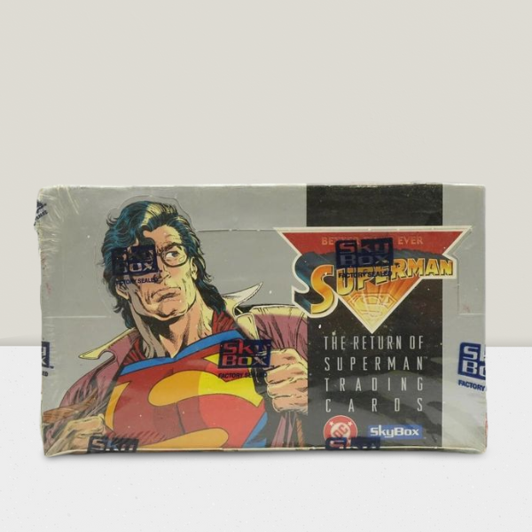 1993 Skybox DC Return of Superman Hobby Sealed Box - 36 Sealed Packs Per Box