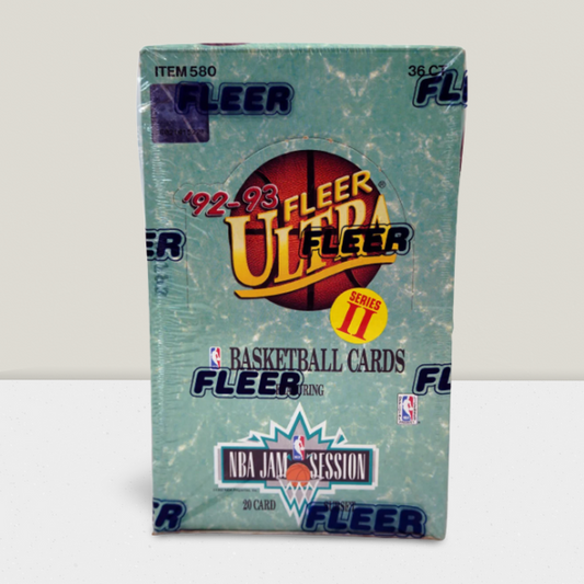 1992-93 Fleer Ultra Series 2 Basketball Hobby Sealed Box - SHAQ RC? 36 Pack Box
