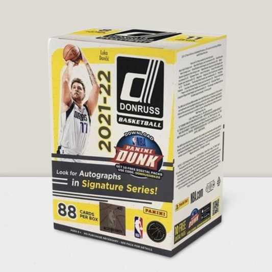 2021-22 Panini Donruss Basketball Box Factory Sealed - 88 Cards!