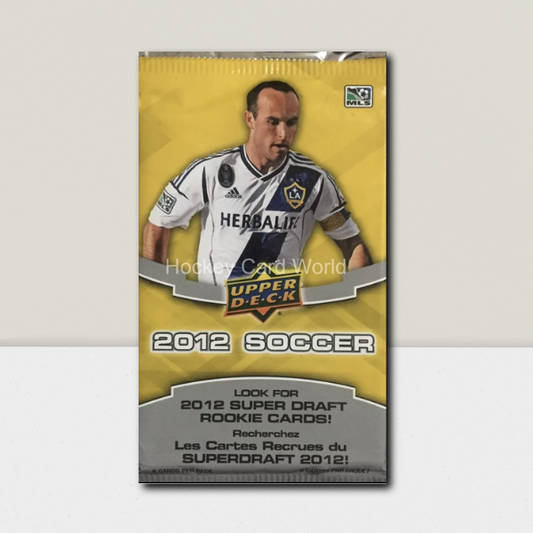 2012 Upper Deck MLS Soccer Card Pack - 6 Card Pack - Autograph, Jersey